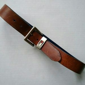 Tommy Hilfiger Accessories - Tommy Hilfiger Brown Leather Belt Size 30 Made in Tommy Hilfiger Accessories - Tommy Hilfiger Brown Leather Belt Size 30 Made in